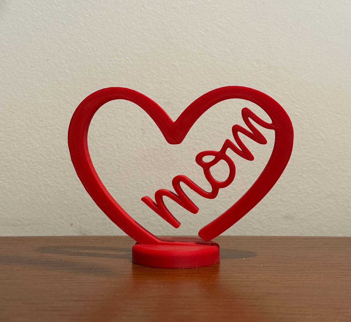 Decoração Coração “Mom”
