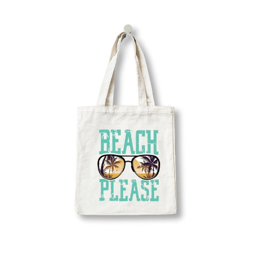 TOTE BAG personalizável BEACH PLEASE