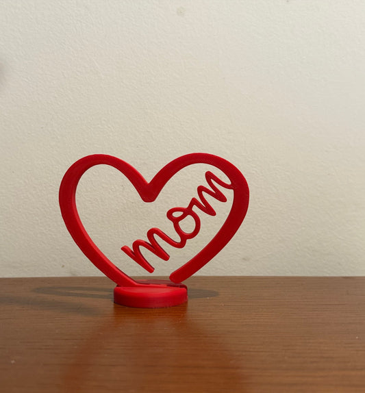 Decoração Coração “Mom”